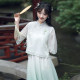 ສິ້ນຊຸດຈີນ Hanfu ໃໝ່ ແລະປັບປຸງ cheongsam ເທິງ
