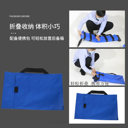 医院用担架折叠多功能加厚帆布软担架简易担架家用担架急救布担架 - 图2