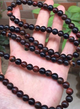 精品九口南红蓝皮包浆108珠手串多宝文玩饰品1234567890㎜手链女