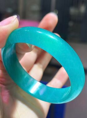 56㎜径口天河石手镯老矿天然无优化正宗莫桑比克女款手串