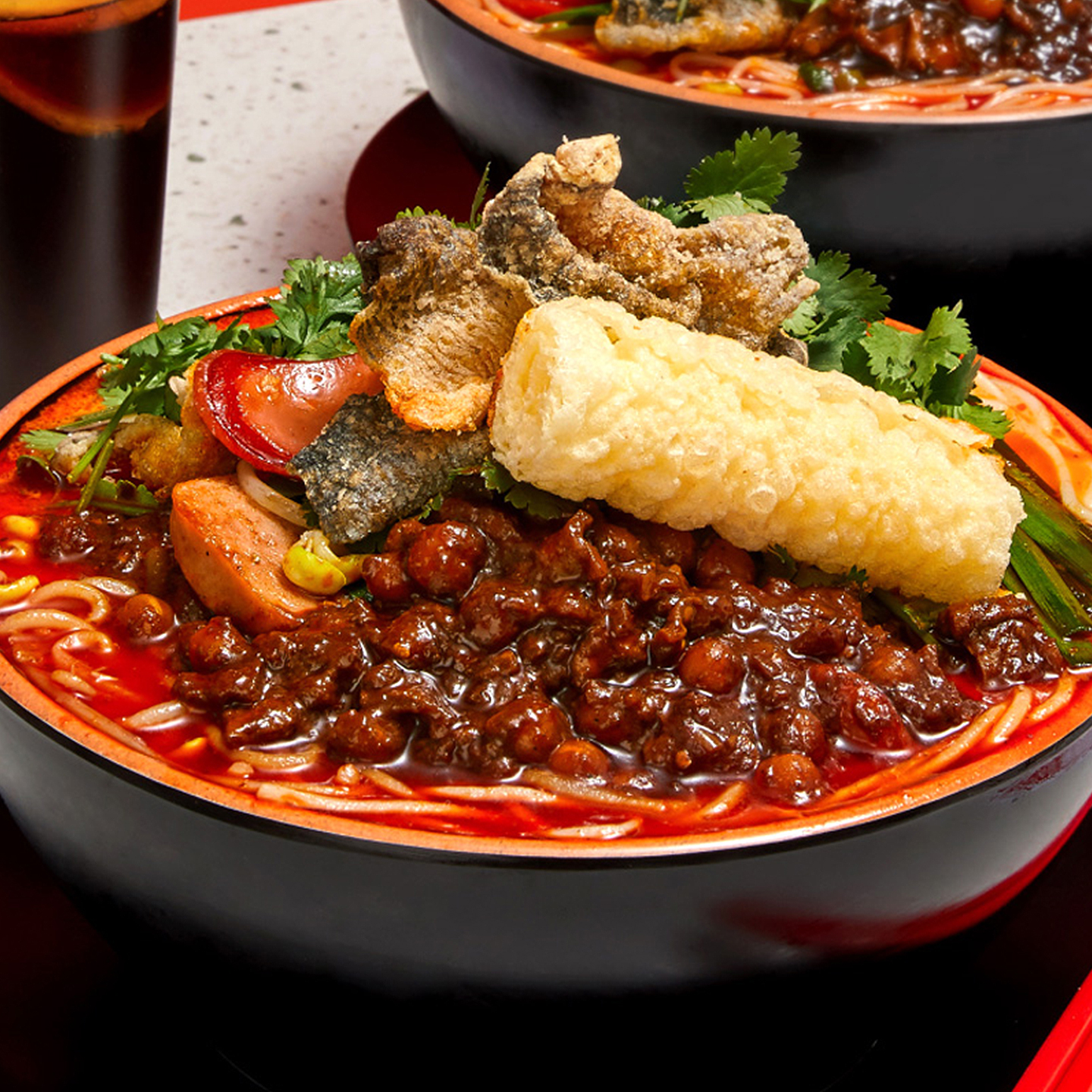 满小饱香港肥汁米线310g袋装懒人方便速食品肥汁拉面条麻辣烫夜宵 - 图1