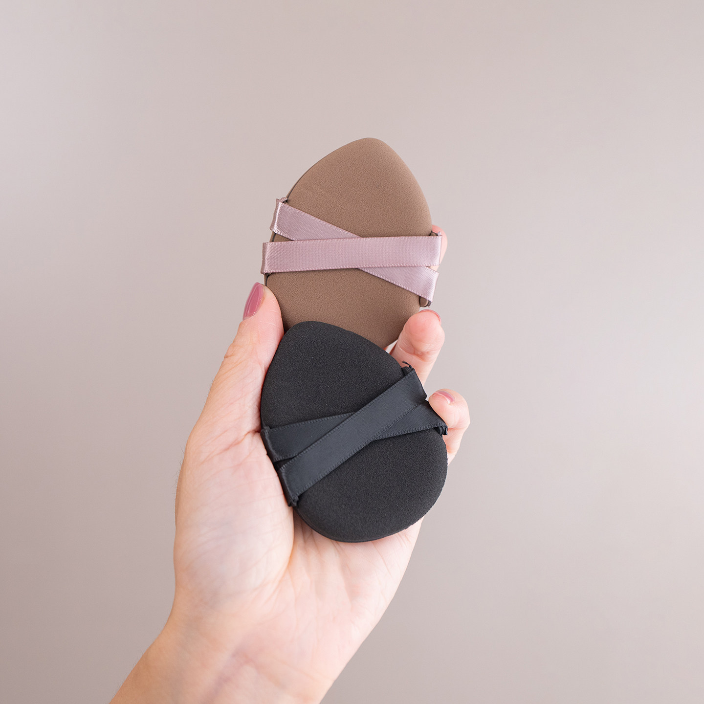 气垫粉扑不易吃粉干湿两用双丝带美妆BB霜粉底上妆专用海绵粉饼,淘宝优惠券,粉丝福利购,淘宝优惠卷