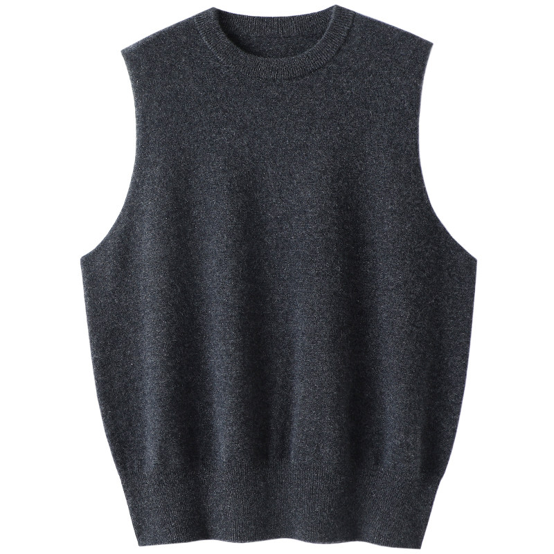 启超实用万搭！秋冬季100%纯山羊绒背心女纯羊绒毛衣针织坎肩马甲,淘宝优惠券,粉丝福利购,淘宝优惠卷