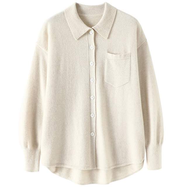 High-end 100% pure cashmere shirt High-end 100% pure cashmere shirt