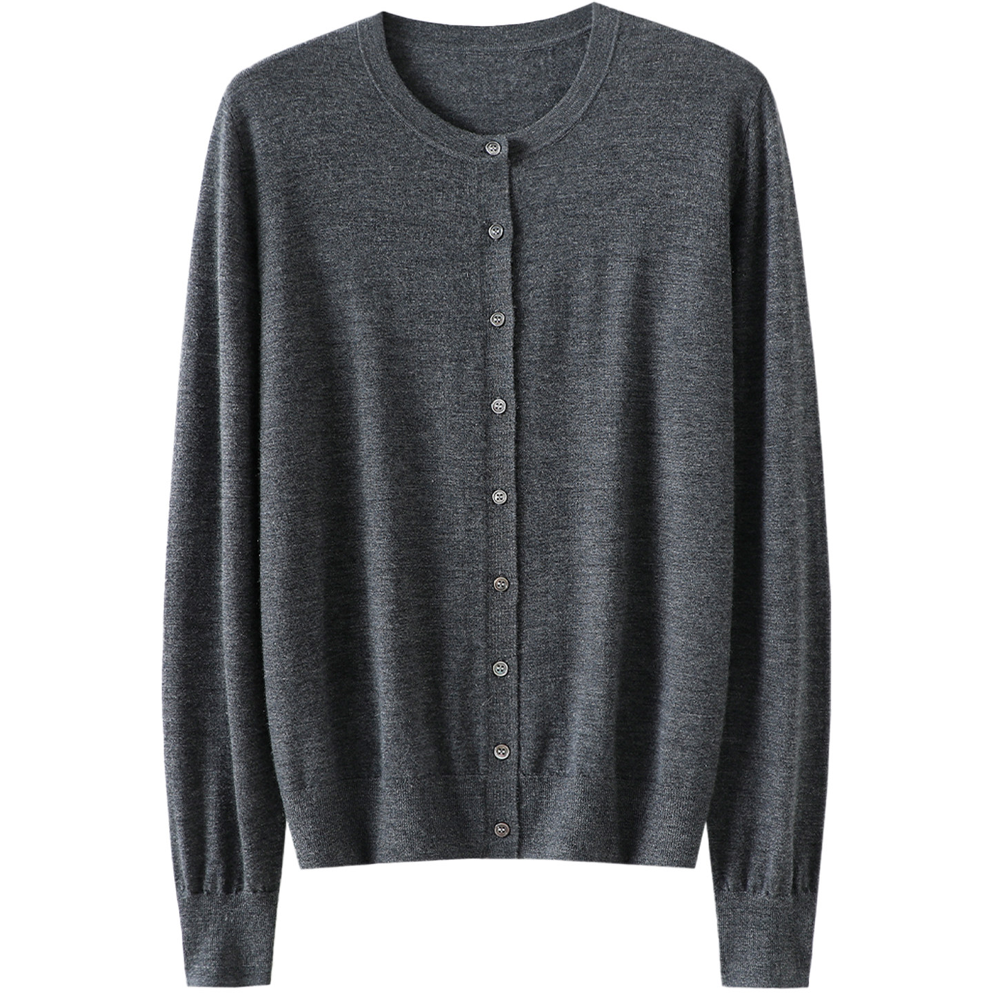 做高傲的上位者~高定精纺100%纯山羊绒开衫女圆领纯羊绒毛衣外套,淘宝优惠券,粉丝福利购,淘宝优惠卷