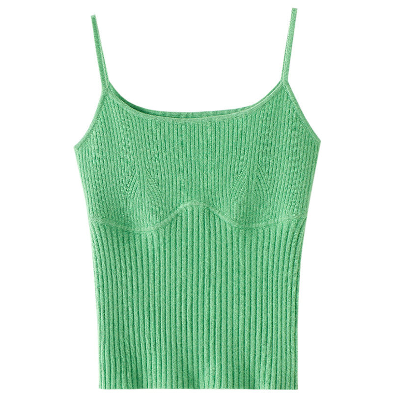 女神都喜欢~平口细肩带100%纯山羊绒吊带背心女针织吊带坑条弹力,淘宝优惠券,粉丝福利购,淘宝优惠卷