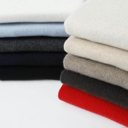 Qichao official high-end 100% pure cashmere shirt