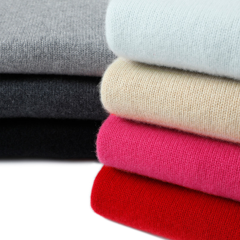 官方正品~加厚假两件100%纯山羊绒衫女圆领纯羊绒毛衣宽松秋冬,淘宝优惠券,粉丝福利购,淘宝优惠卷