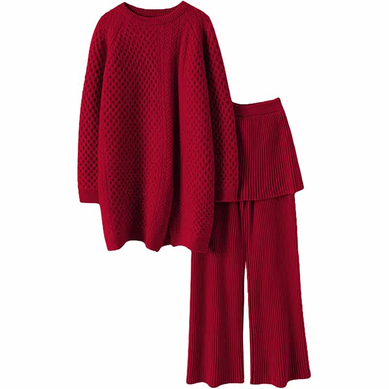 深深喜欢！重磅加厚开叉羊绒衫100纯羊绒女毛衣羊绒裤裙羊绒套装,淘宝优惠券,粉丝福利购,淘宝优惠卷