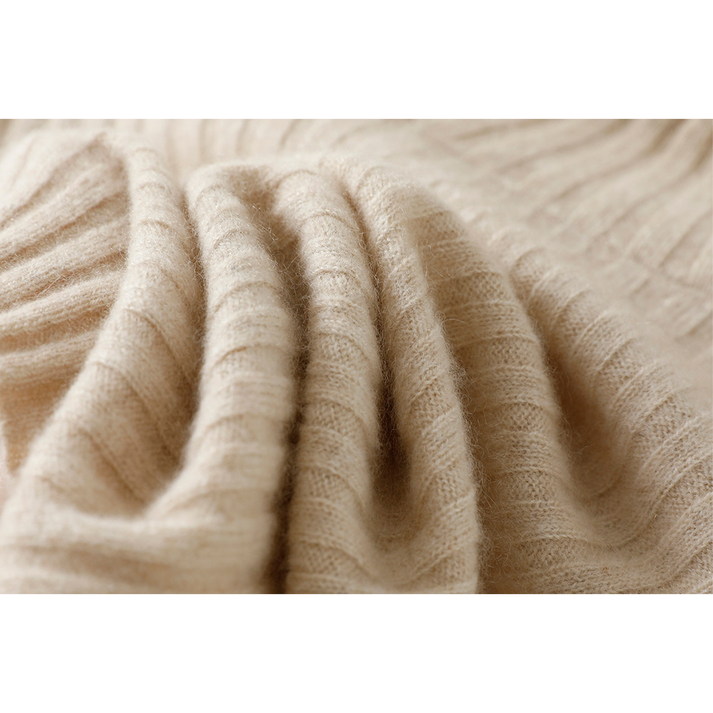 版型太到位了！喇叭袖100%纯山羊绒衫女高领纯羊绒毛衣针织衫秋冬,淘宝优惠券,粉丝福利购,淘宝优惠卷