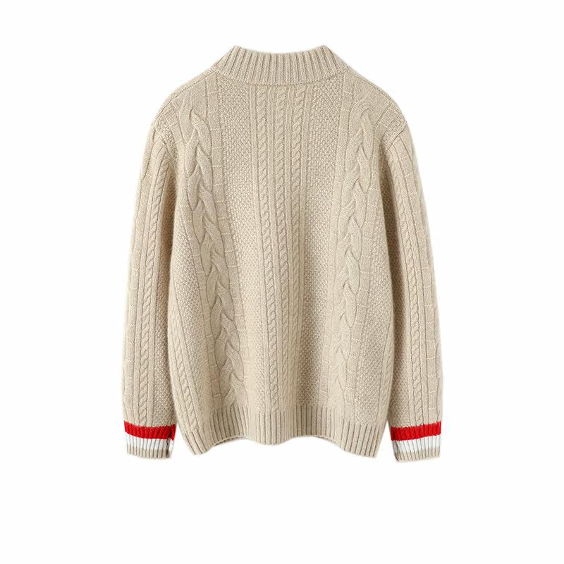 预谋邂逅！重磅加厚男士羊绒开衫圆领纯羊绒毛衣针织开衫外套男装,淘宝优惠券,粉丝福利购,淘宝优惠卷