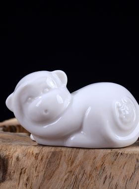 陶瓷招财风水生肖吉祥属相装饰品