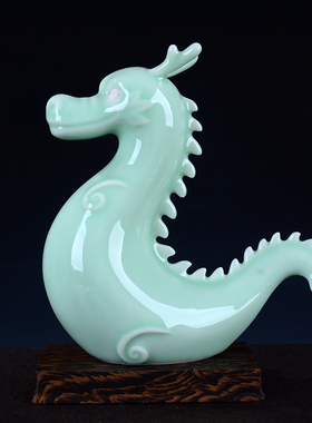 陶瓷可爱风兔子招财客厅家居装饰