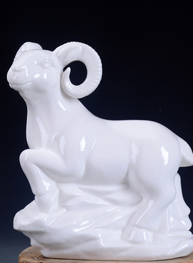 德化白色十二生肖风水吉祥工艺品