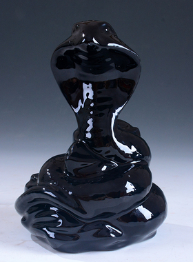 陶瓷黑色十二生肖大号送礼水牛