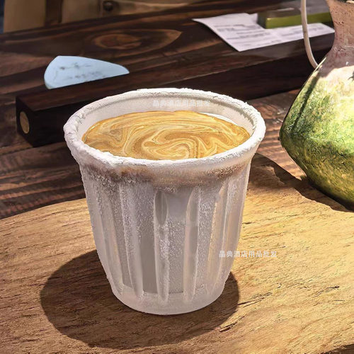 可冷冻加厚玻璃杯dirty咖啡杯澳白拿铁杯意式浓缩杯冰杯冰博克杯 - 图3