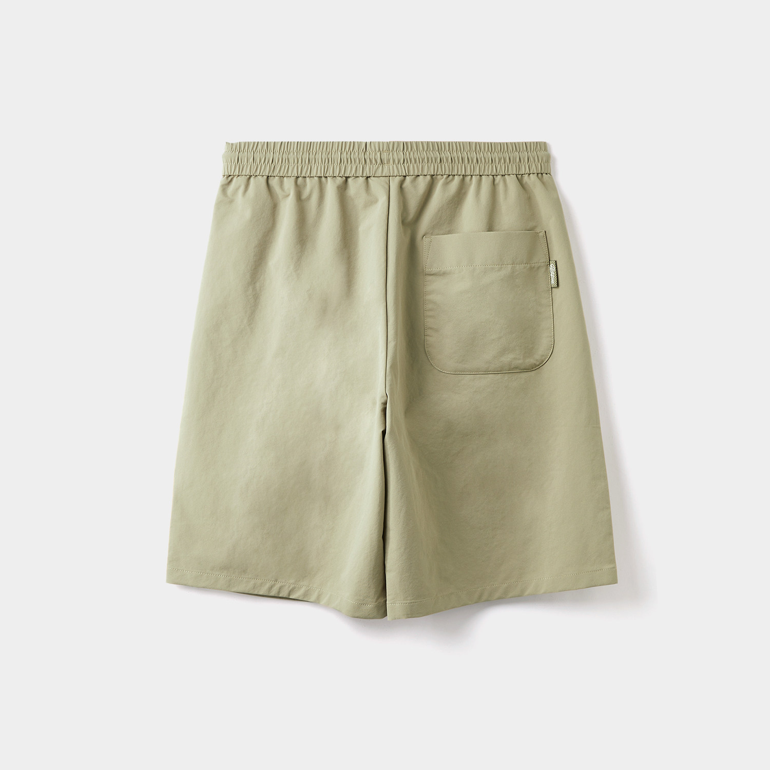 海澜之家旗下黑鲸腰间抽绳休闲中裤男夏季宽松直筒裤男