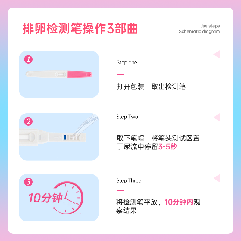 毓婷排卵试纸笔高精度备孕神器孕测排卵期验孕棒女早孕半定量准TJ - 图0