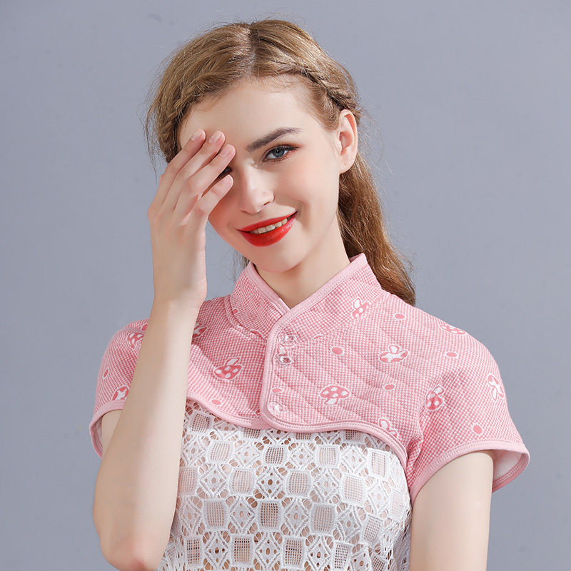 棉质护颈肩膀的坎肩女士月子护肩 悦吻短外套