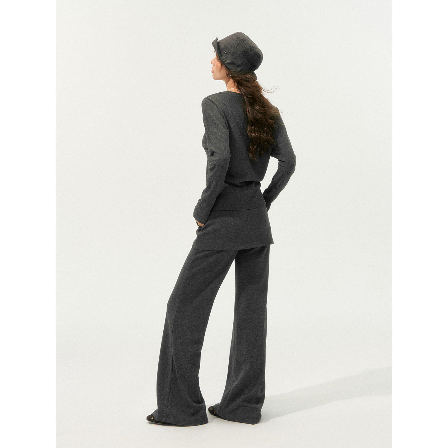 SOMESOWE针织套装女蕾丝拼接假两件针织上衣轻朋克空气裙裤两件套,淘宝优惠券,粉丝福利购,淘宝优惠卷