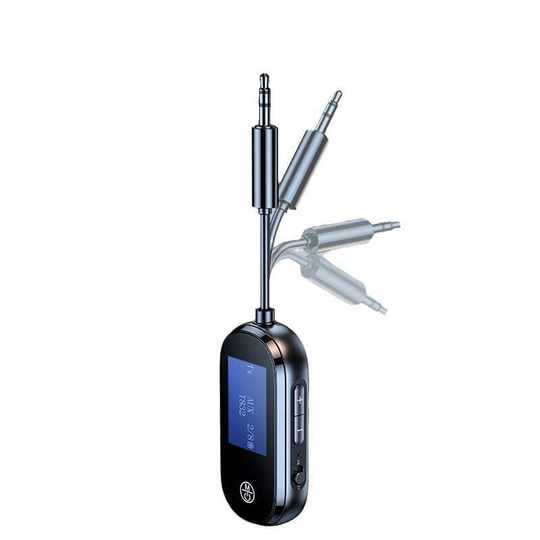 NEU 5.4 Bluetooth -Adapter -Übertragungsempfänger LCD LCD Display Car Audio Wireless Bluetooth bis verlustfrei