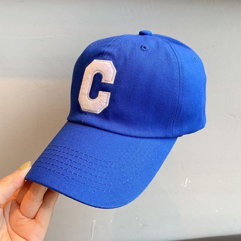 明星同款帽子女刺绣棒球帽ins韩版潮牌春秋季太阳网红遮阳鸭舌帽