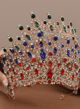 2025新款新娘轻奢皇冠高级感头饰