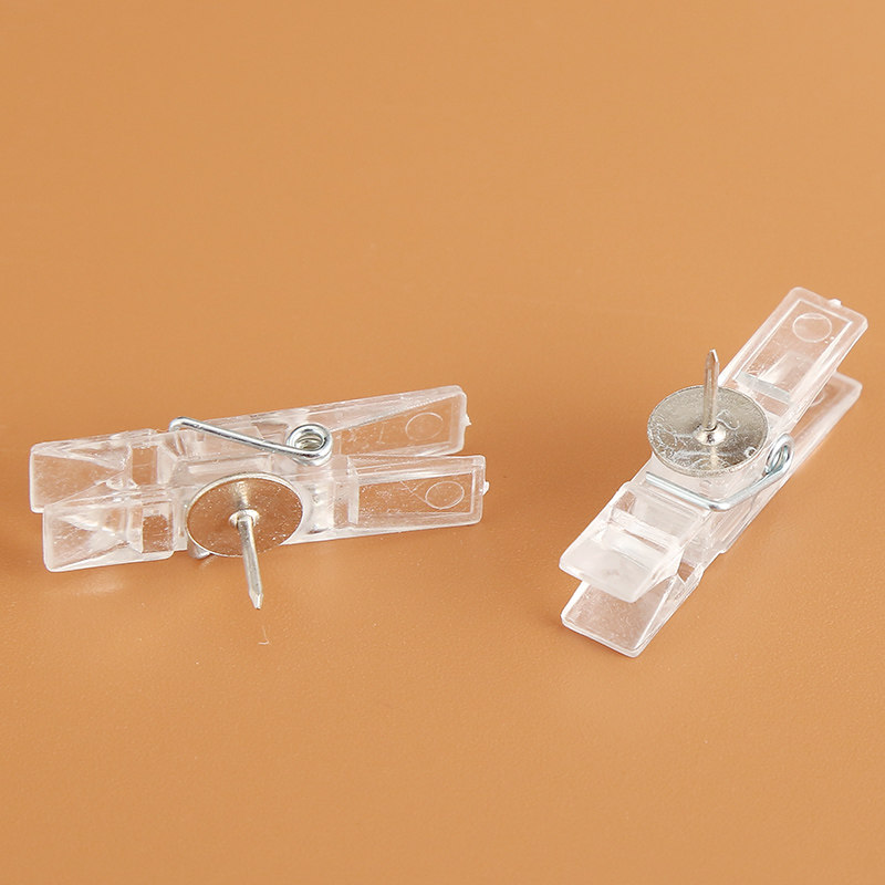 软木板毛毡照片墙装饰用塑料/原木工字钉夹子,淘宝优惠券,粉丝福利购,淘宝优惠卷