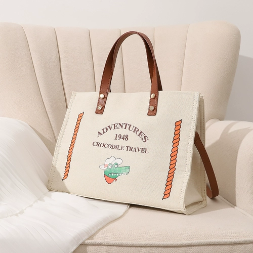 Модная портативная универсальная вместительная и большая сумка через плечо, коллекция 2023, изысканный стиль