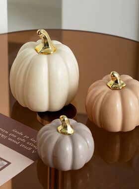 Nordic Style Ceramic Lovely Funny Vegetable Pumpkin Home Orn