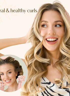 No Heat Hair Rollers Heatless Curling Rod Headband Soft Hair