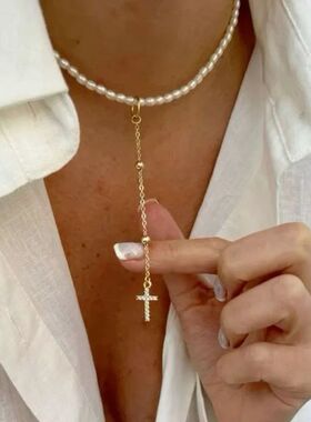 Elegant Jewelry Shell Heart Pendant Necklace Irregula Imitat