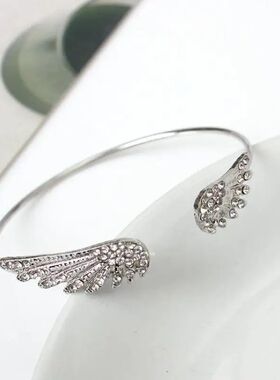Fashion Jewelry Angel Wing Rhinestones Bracelet Personality