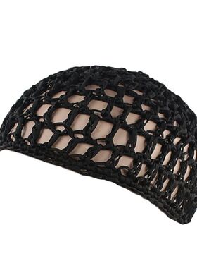 1pc Mesh Crochet Hair Net Woven Hair Cap Bonnet Night Cap Sl