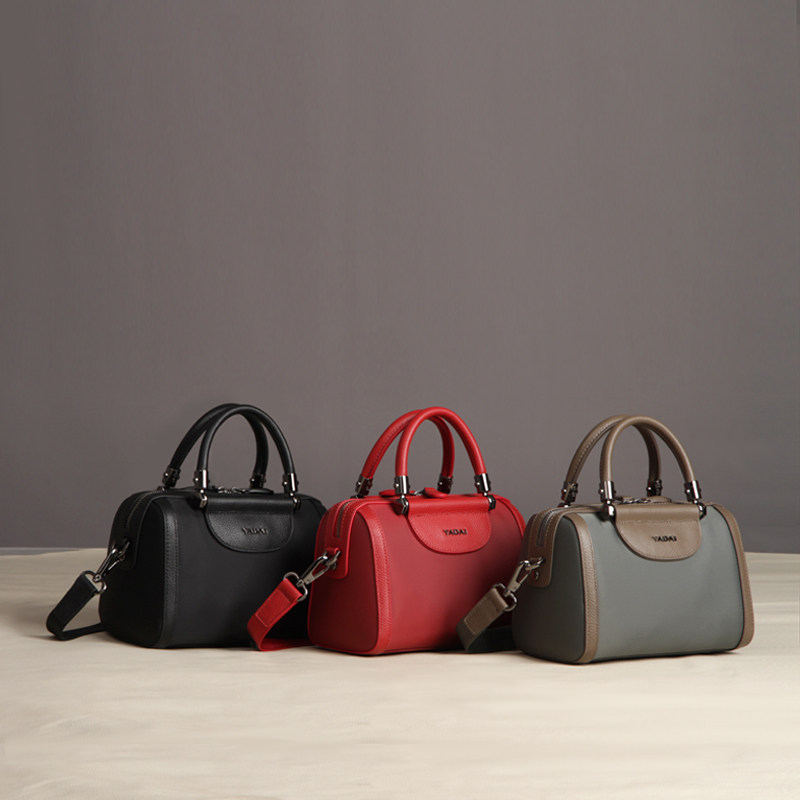 娅黛手提包包女2021 娅黛箱包女士包袋