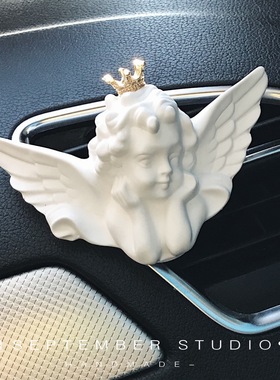 可爱风天使云朵汽车装饰品扩香石