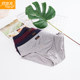 2 pairs of comfortable and comfortable underwear, summer thin modal sexy slim fit breathable men's mid-waist briefs DRA5403-3