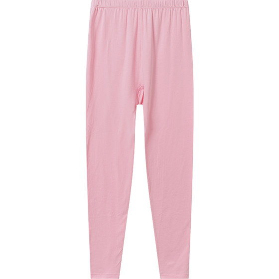 Yiershuang Women's Spring and Autumn Pure Cotton Lycra Thin Cotton Wool Pants Soft Autumn Pants Single Pair of Warm Pants DA18457