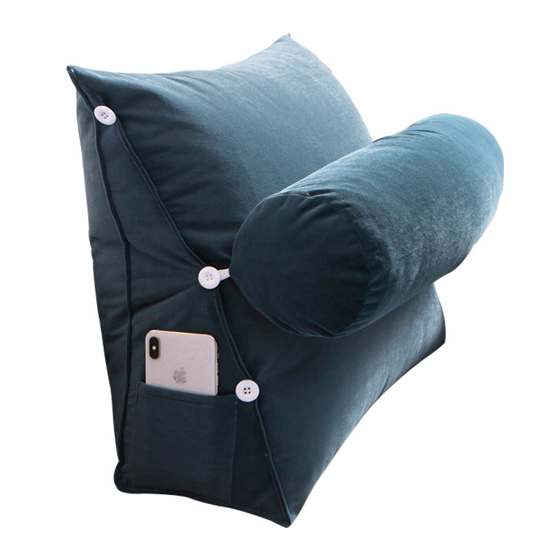 护腰床头靠背垫榻榻米靠枕飘窗靠垫办公室抱枕护颈床上沙发垫腰枕,淘宝优惠券,粉丝福利购,淘宝优惠卷