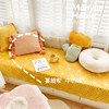 Nordic ins simple modern autumn and winter plush bay window mat