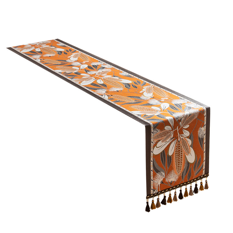 蔓越家 复古提花桌旗布艺餐桌旗布茶几电视柜法式桌布餐桌布餐垫,淘宝优惠券,粉丝福利购,淘宝优惠卷