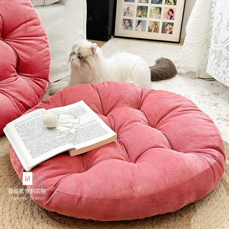 蔓越家  日式榻榻米垫圆蒲团垫椅垫打坐垫加厚美臀座垫飘窗垫子,淘宝优惠券,粉丝福利购,淘宝优惠卷