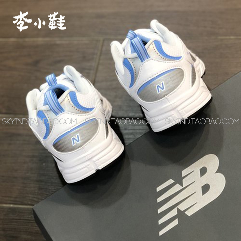 New Balance/NB男女子透气慢跑休闲健步复古运动老爹鞋ML408A/B/D - 图0