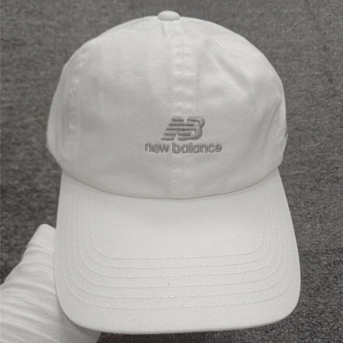 New Balance 新百伦NB Logo休闲街头运动防晒鸭舌帽 LAH22010-BK - 图2