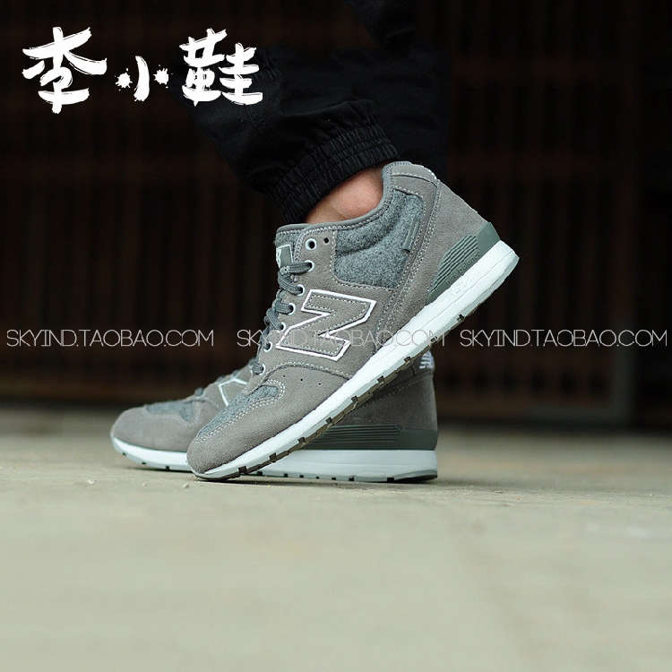 NEWBALANCE/NB男女情侣黑灰高帮复古休闲运动鞋MRH996CB/CA/BB/BS