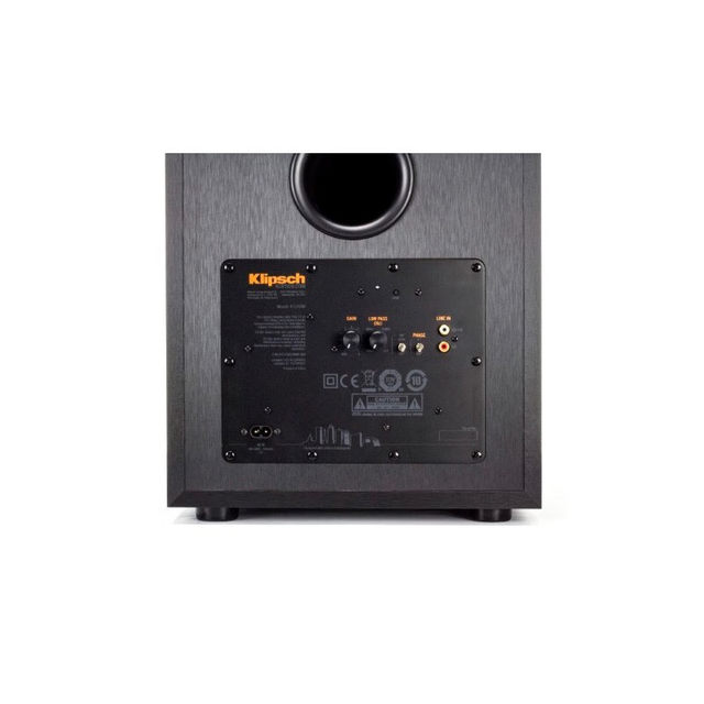 Klipsch R-10SWI active subwoofer wireless adapter connection high-fidelity subwoofer
