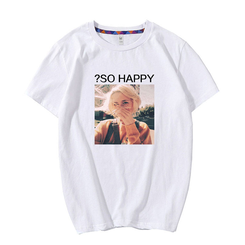 短袖男欧美女孩印花潮流纯棉t恤 冠军狮丹T恤