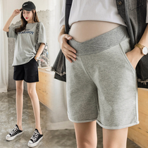 Pregnant Woman Shorts Female Summer Low Waist Pants Thin summer outwear Loose Casual Shorts Beat Underpants Pregnancy Pants Summer Dress