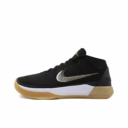 成都1仓 Nike Kobe AD 科比 系带 减震防滑 中帮 实战篮球鞋 男款 - 图3