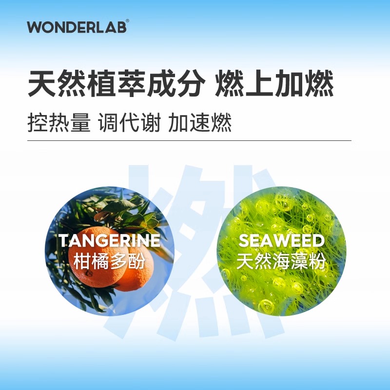 万益蓝wonderlab益生菌B420瘦子菌小蓝瓶调大人体重管理肠胃肠道 - 图1